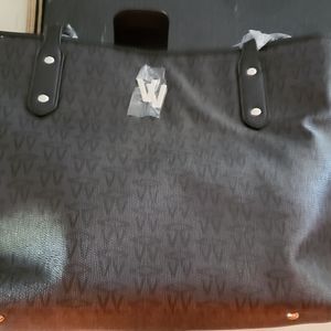 New LARGE GREY PURSE